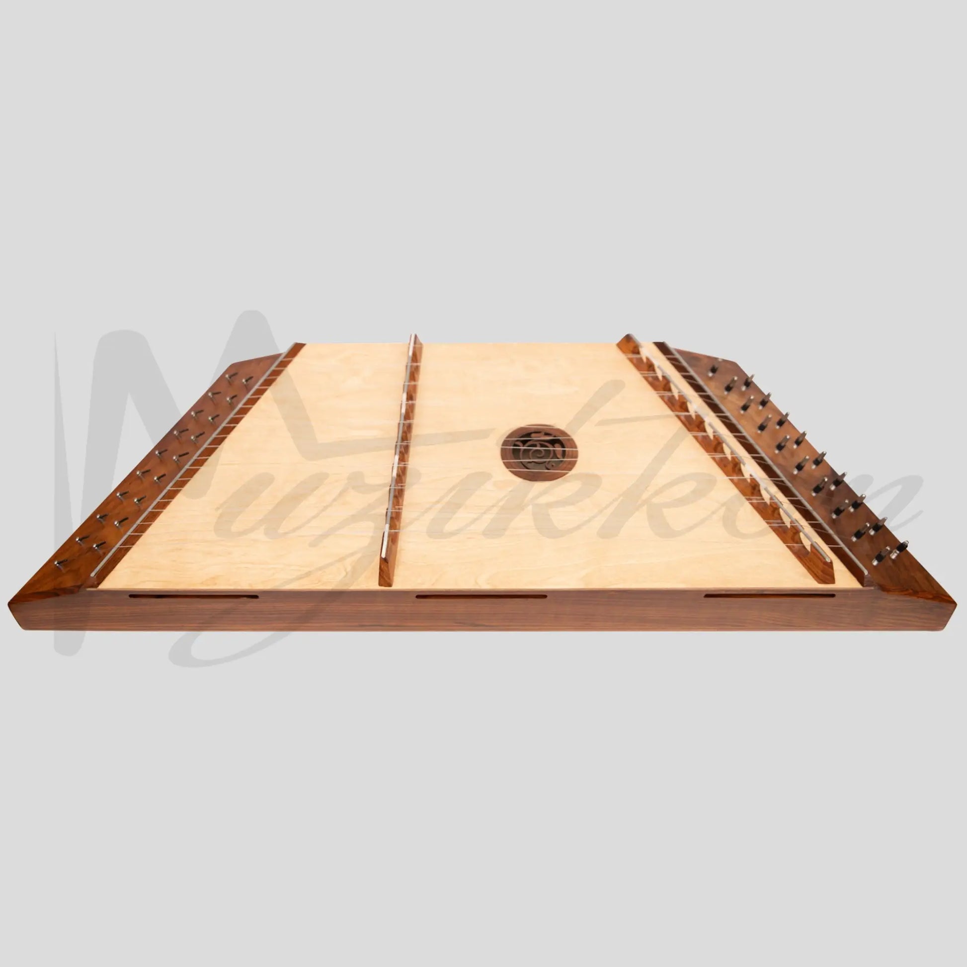 Muzikkon Single Strung 10-9 Hammered Dulcimer Rosewood With Hammers