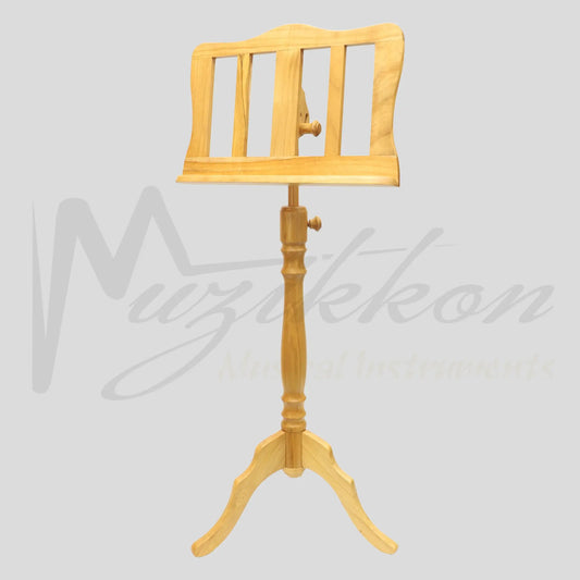 Muzikkon Single Tray Georgian Music Stand Mulberry