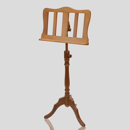 Muzikkon Single Tray Georgian Music Stand Walnut