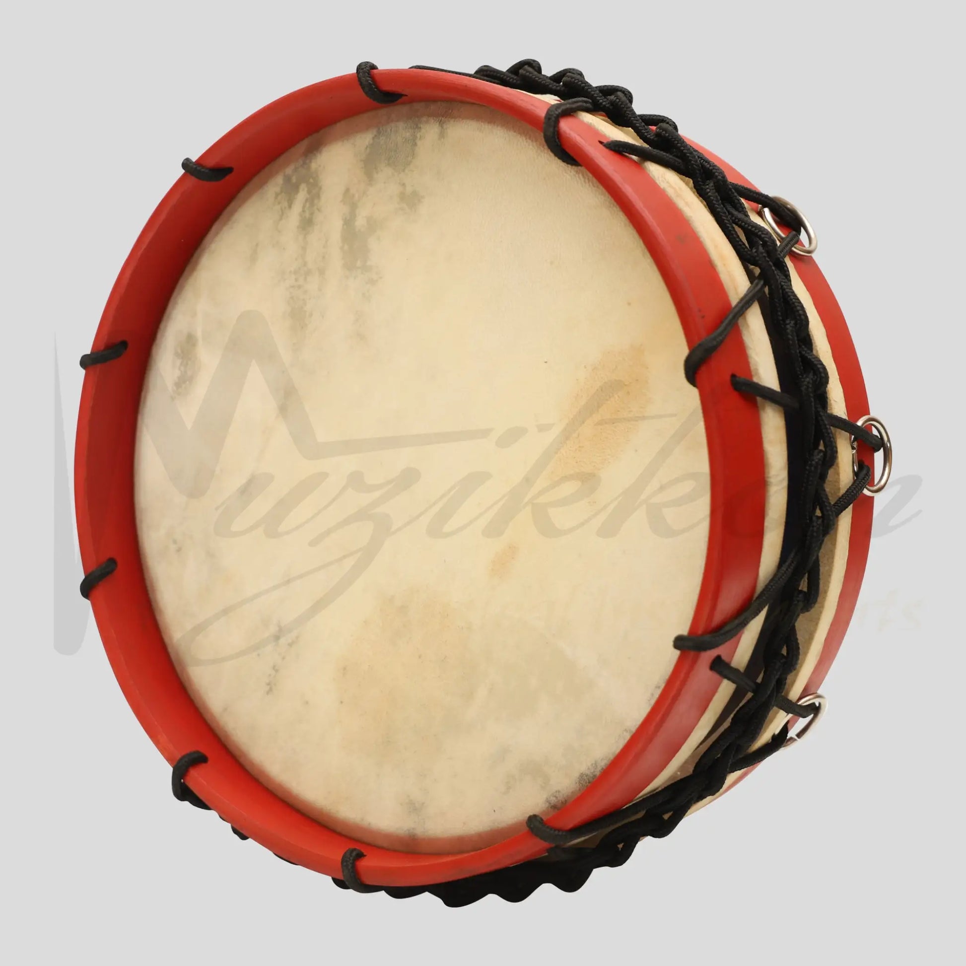 Muzikkon Tabor Drum 10 Inch Red