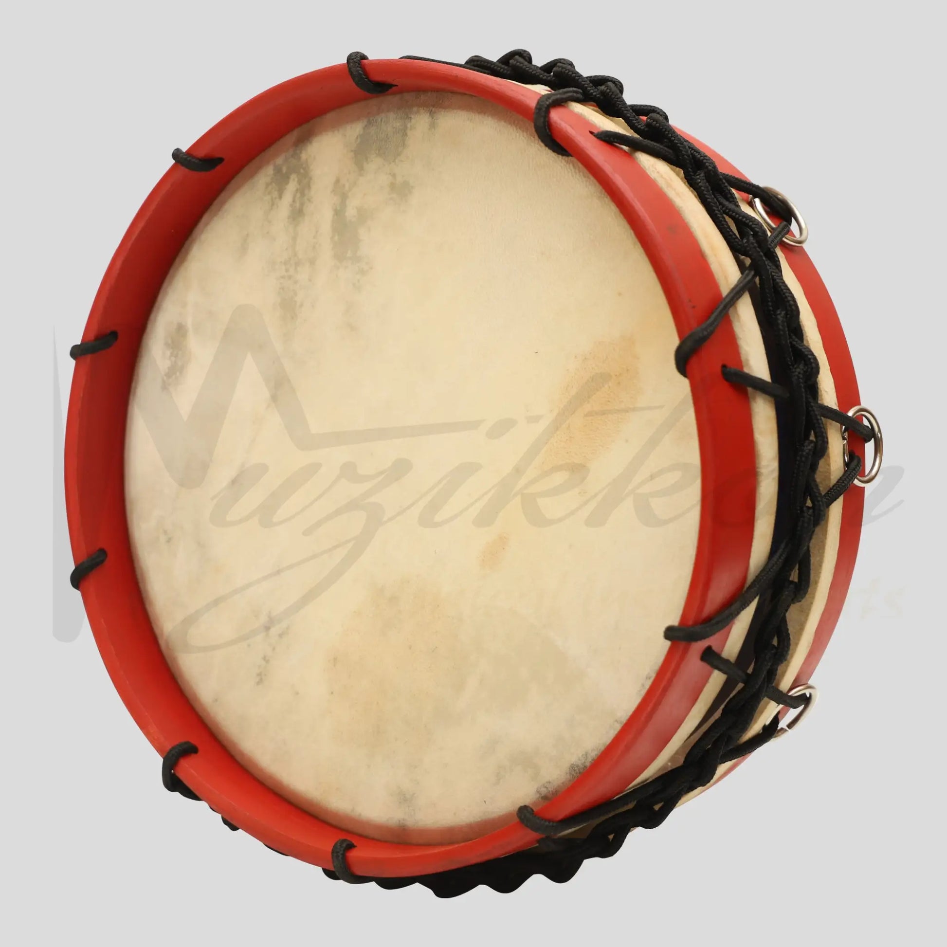 Muzikkon Tabor Drum 10 Inch Red