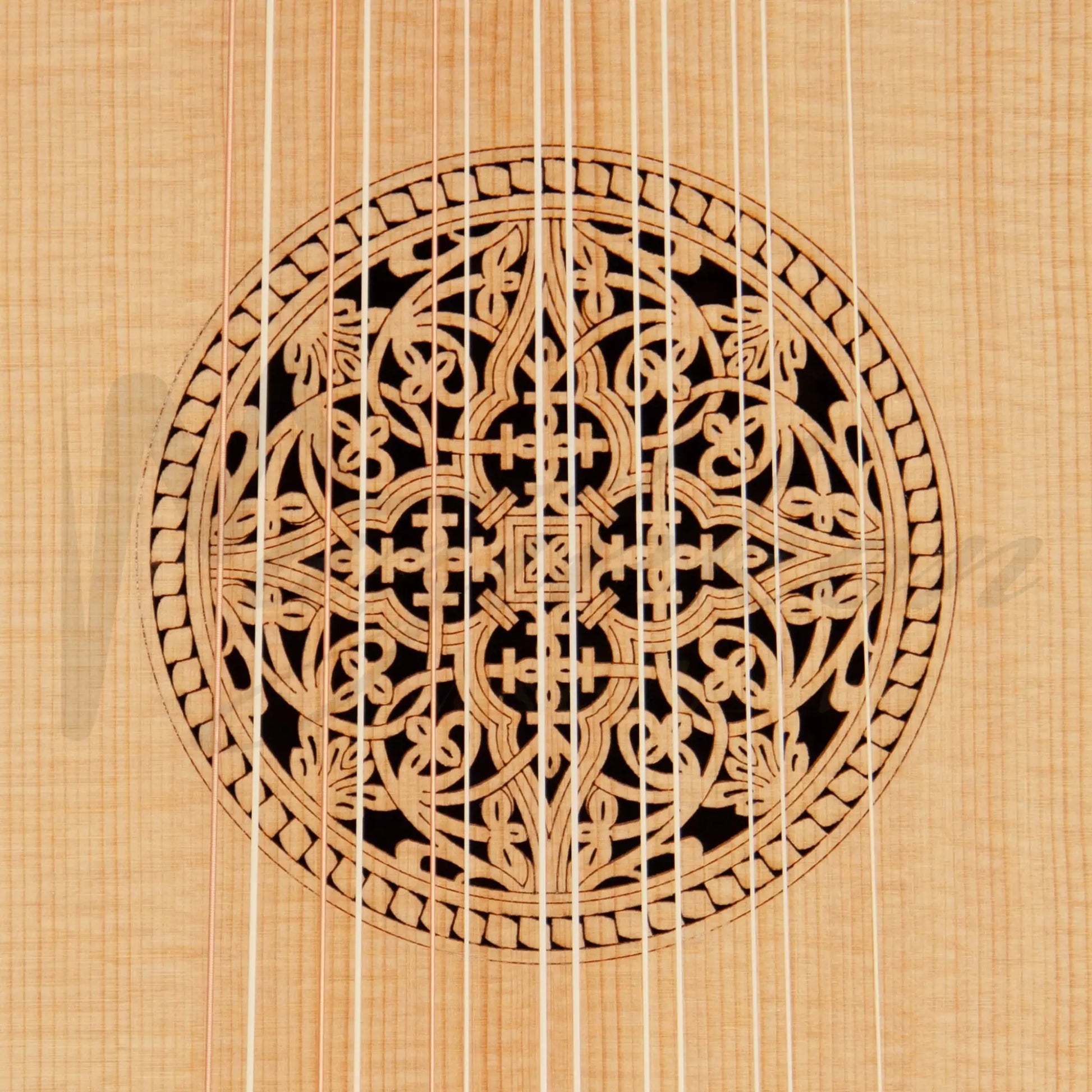 Muzikkon Travel Lute 7 Course Right Hand Lute