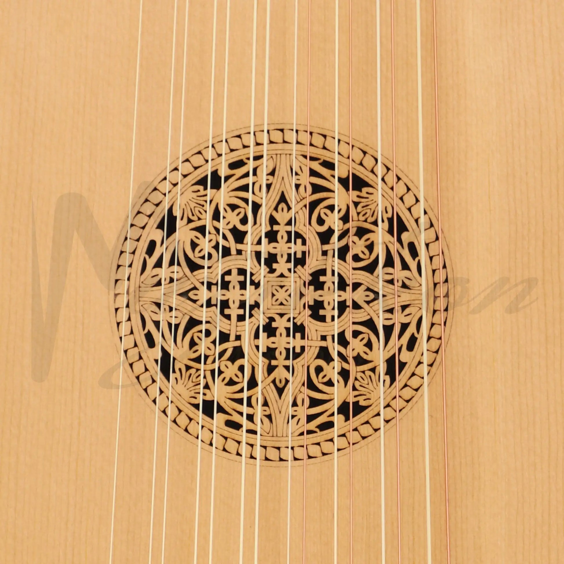 Muzikkon Travel Lute 8 Course Left Hand Lute