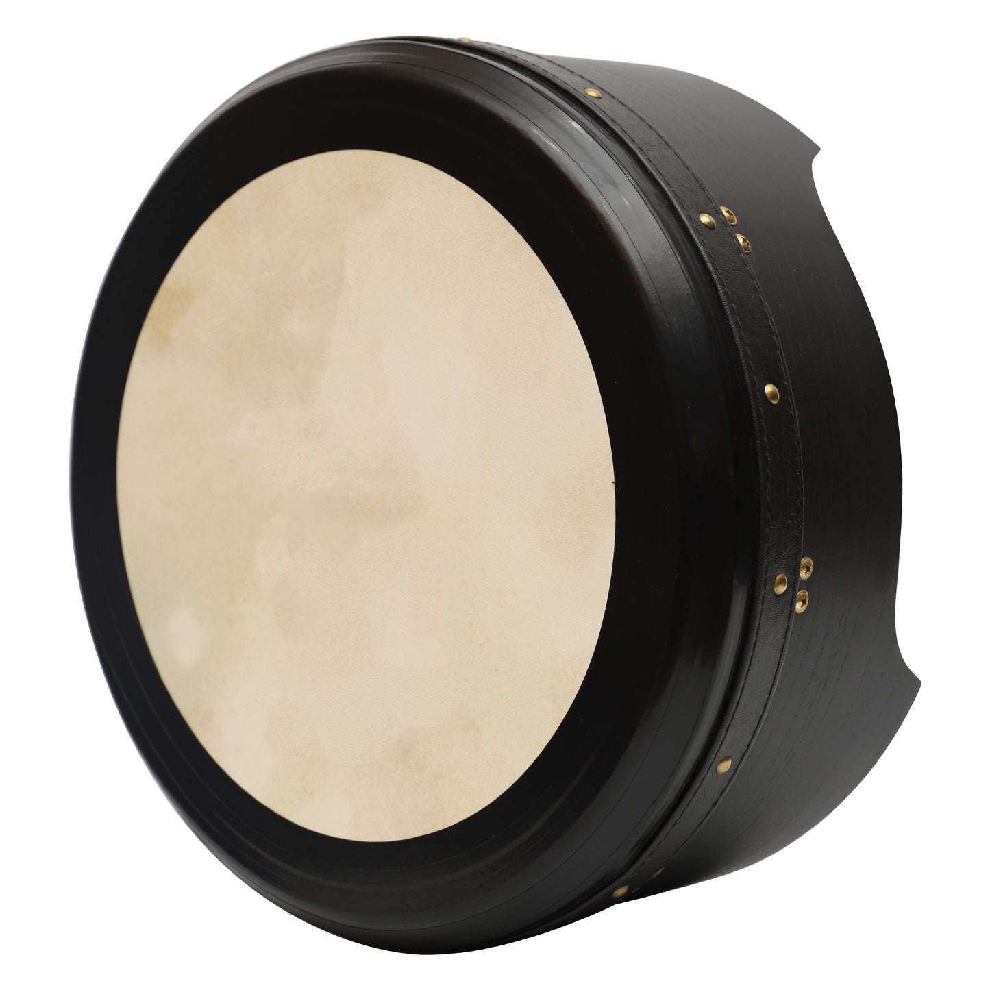 Muzikkon 14"X6" Heartland Tunable Irish Bodhran Drum Deep Rim with T-BAR & Taped Finish Deep Tune