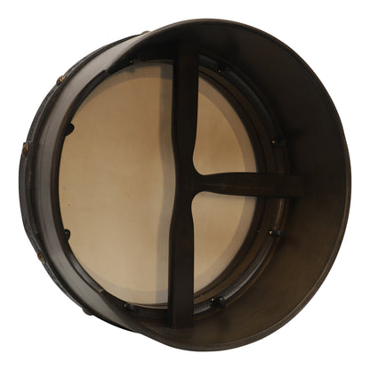 Muzikkon 16 "x6" Premium Celtic Irish Bodhran con Easy Tune System Deep Rim T-BAR e Finitura Tapped