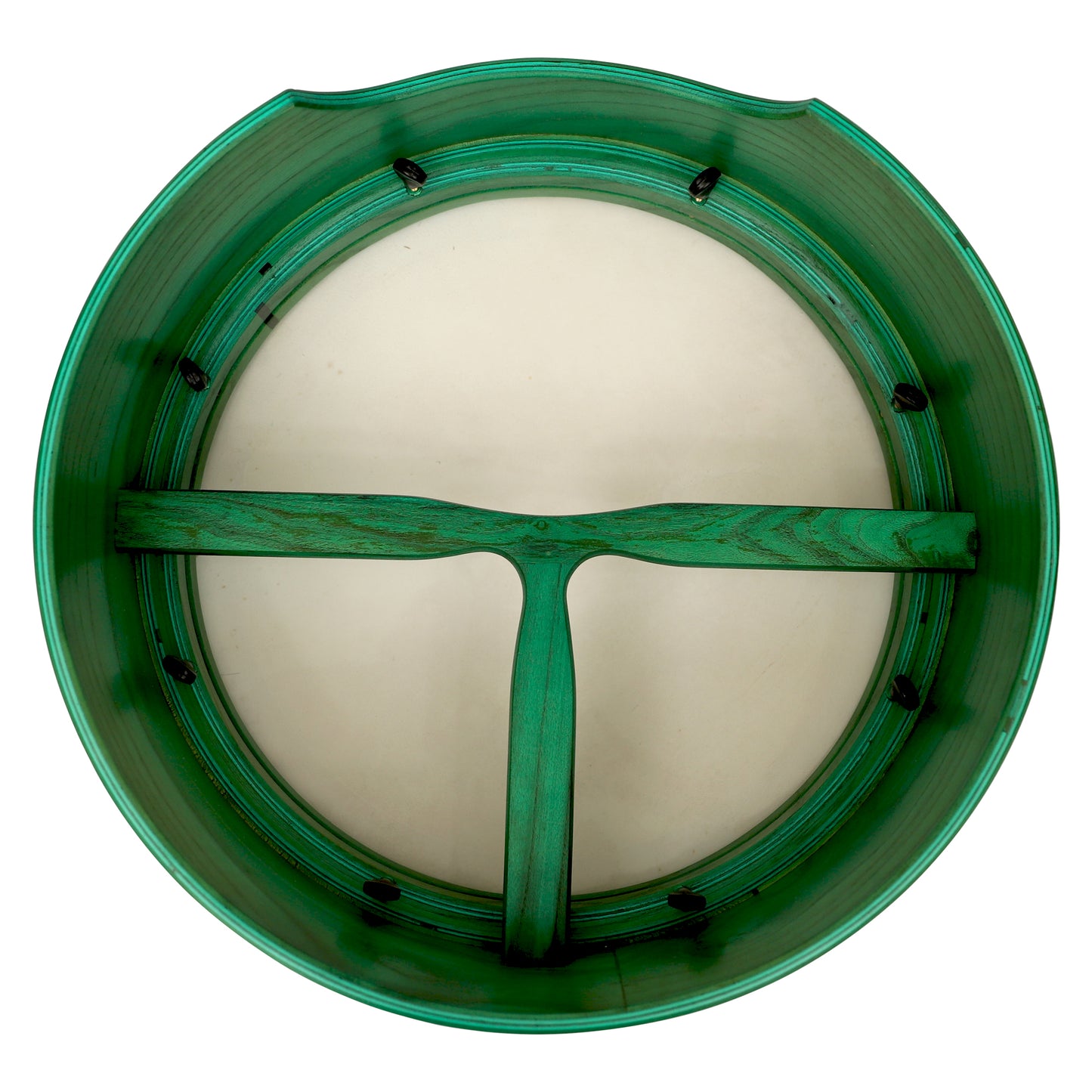 Muzikkon 16"x6" Premium Celtic Irish Bodhran mit Easy Tune System Deep Rim T-BAR & Taped Finish