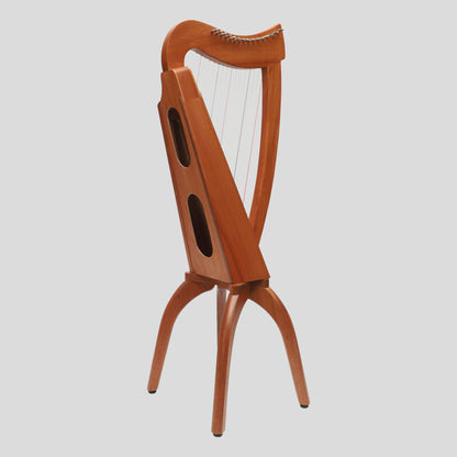 Muzikkon 15 String Trinity Cèilidh Harp Mahogany