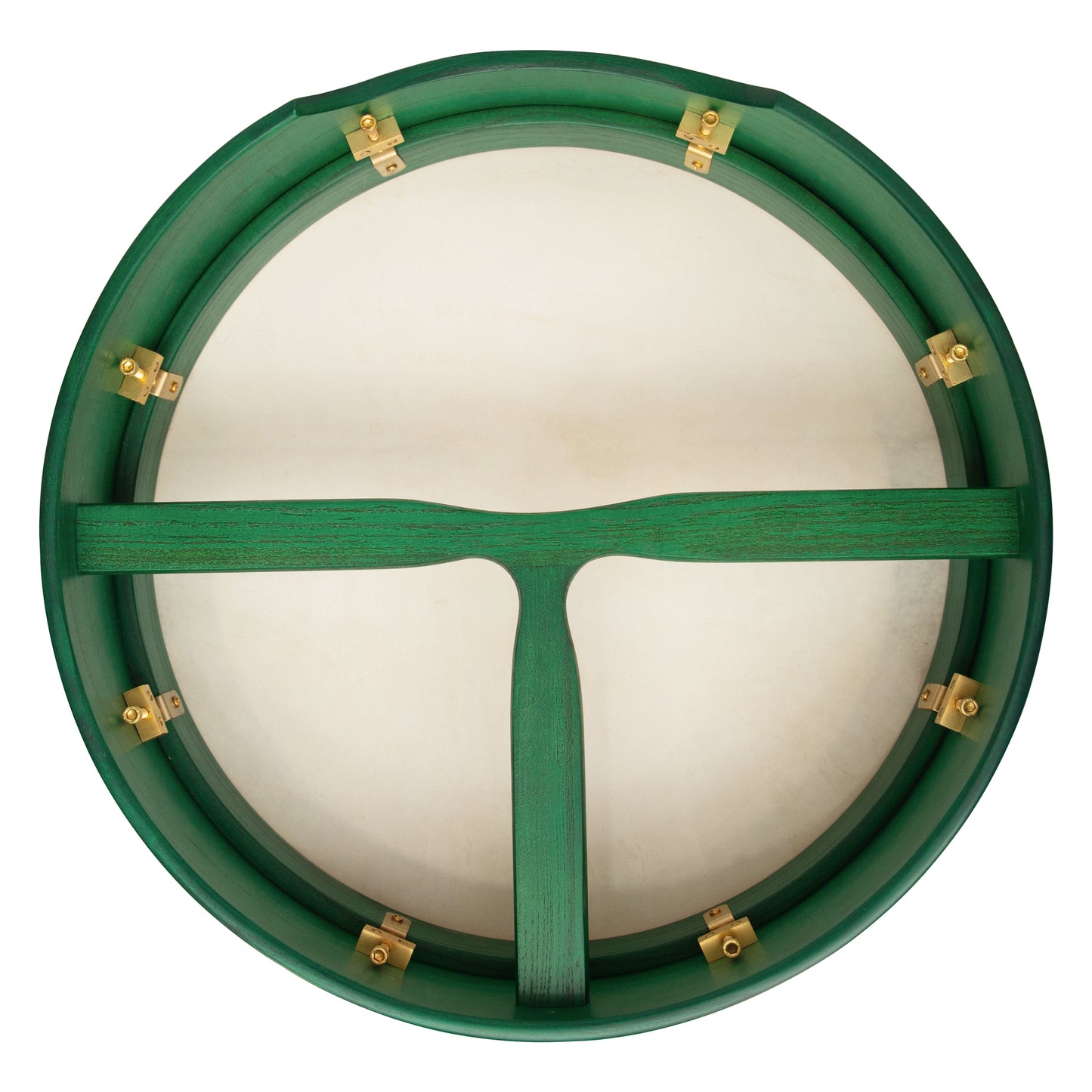 Muzikkon 16"X4" Heartland Tunable Irish Bodhran with T-BAR & Taped Finish Deep Tune