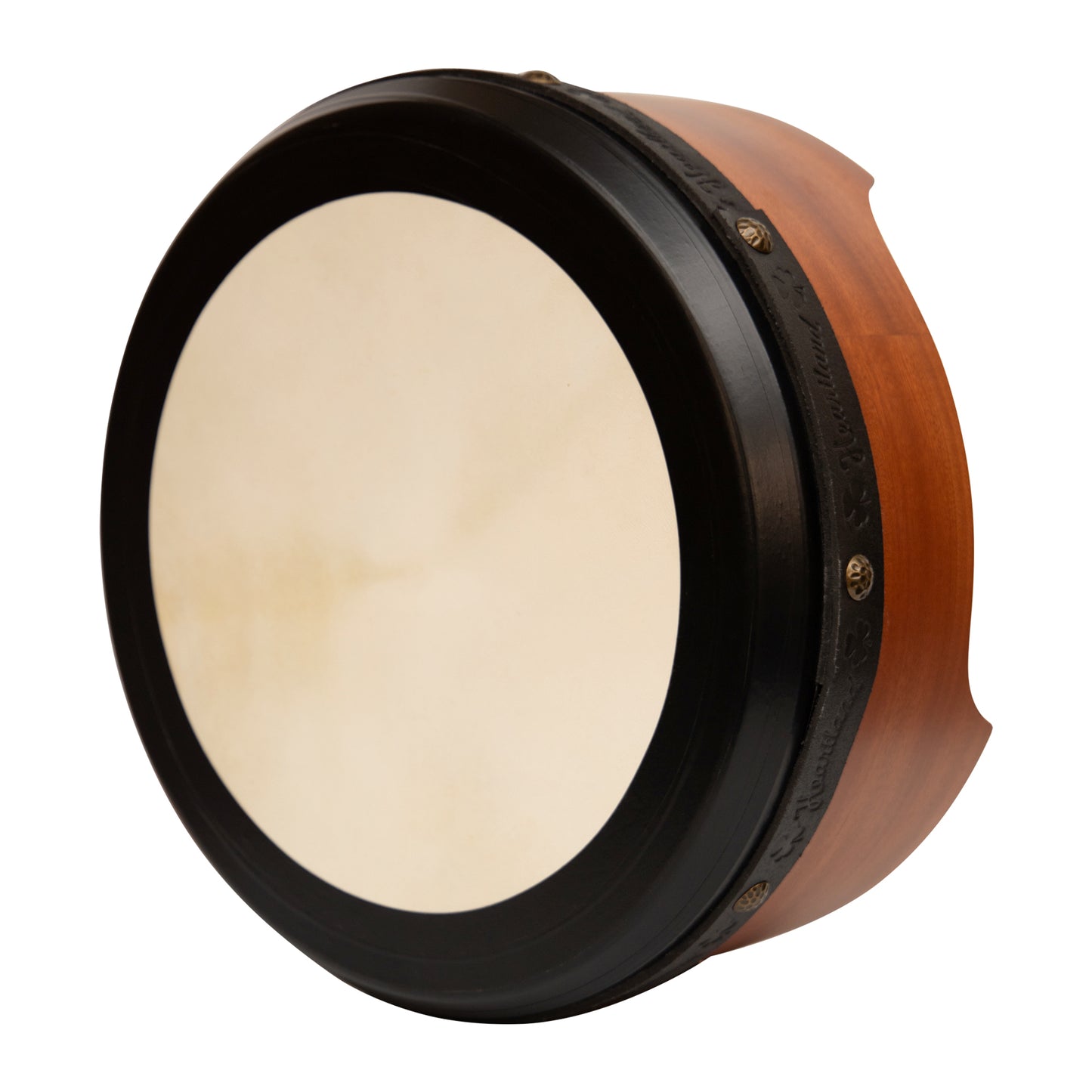 Muzikkon 16”x6" Premium Celtic Irish Bodhran with Easy Tune System Deep Rim T-BAR & Taped Finish