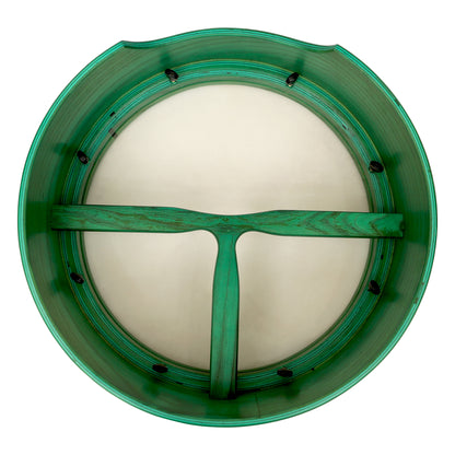 Muzikkon 16 "x6" Premium Celtic Irish Bodhran con Easy Tune System Deep Rim T-BAR e Finitura Tapped