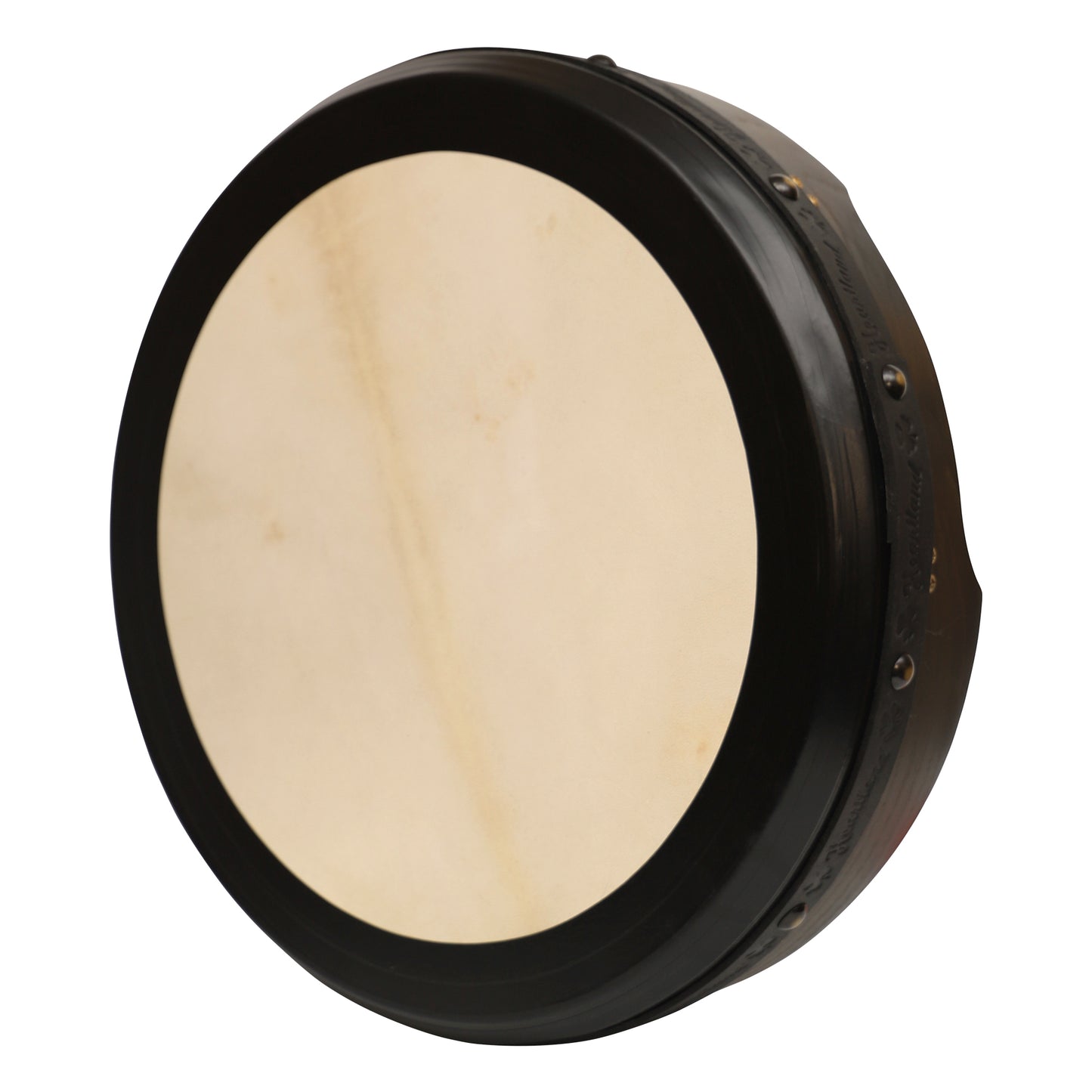 Muzikkon 18"X4" Heartland Tunable Irish Bodhran Drum with T-Bar & Taped Finish Deep Tune