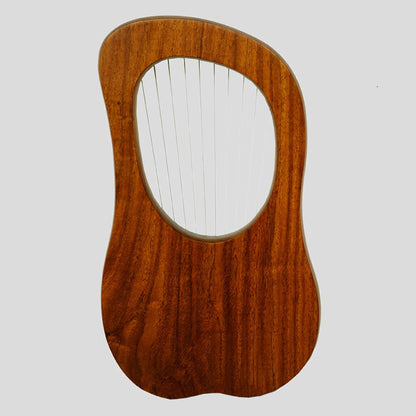 Muzikkon Lyre Harp 10 String Rosewood