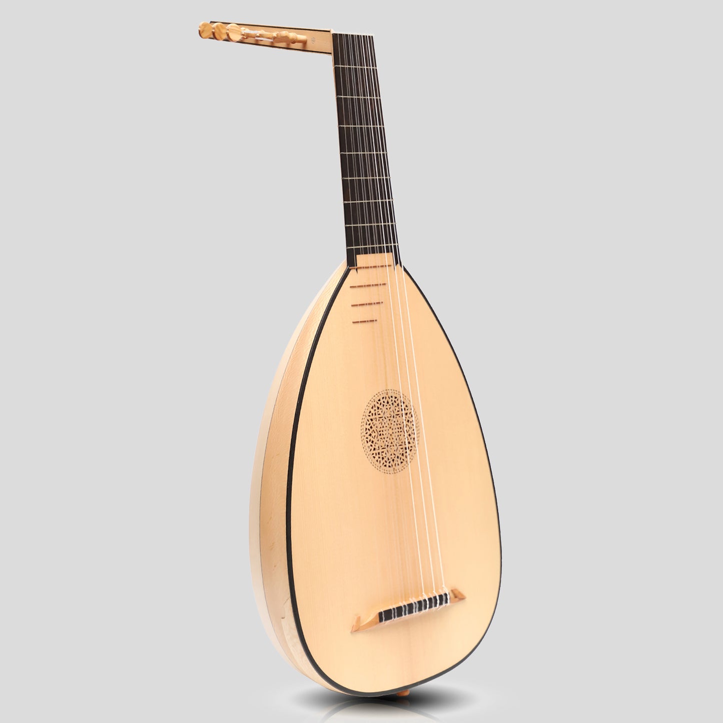 Muzikkon Luto Descant 7 Course Left Handed Lacewood