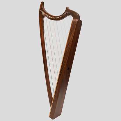 Muzikkon Gothic Harp 29 String Rosewood