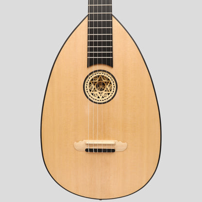 MUZIKKON LUTE GITAR, 6 STRING ROSEWOOD