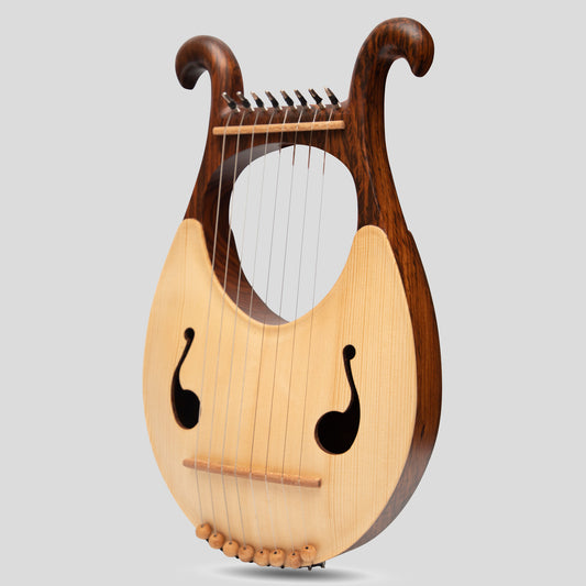 Muzikkon Lyre Harp 8 String Rosewood