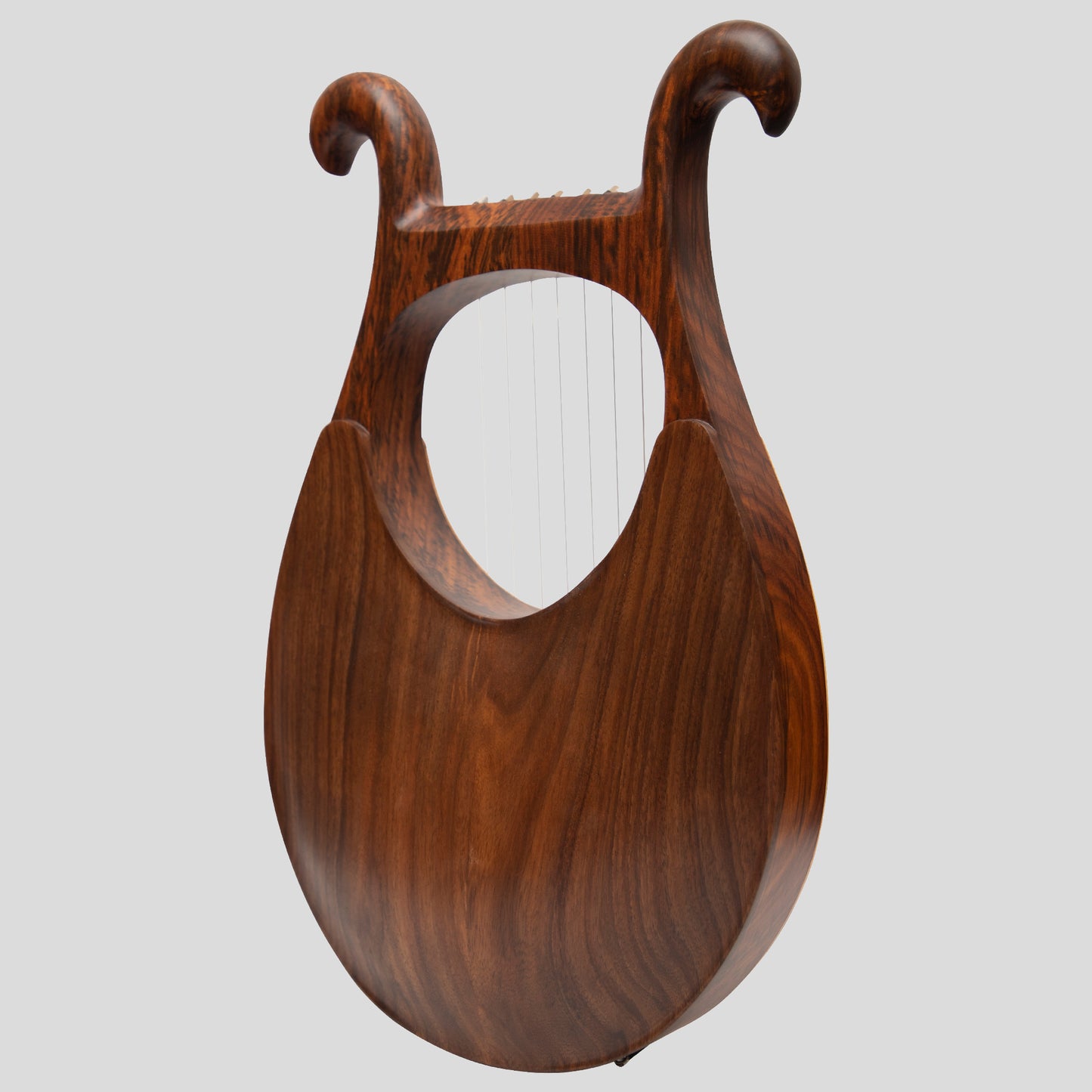 Muzikkon Lyre Arpa 8 Corde Palissandro