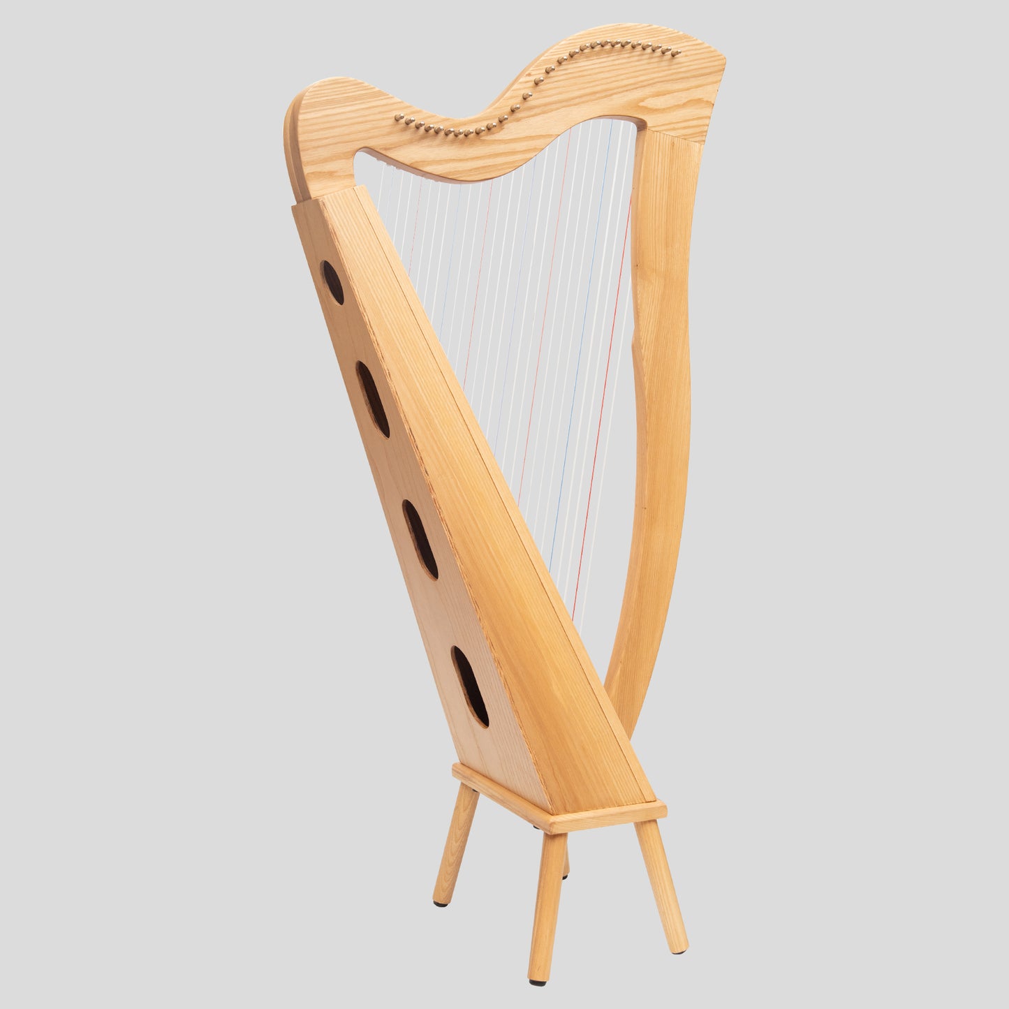 Muzikkon Mchugh Harp 27 Strings Ashwood Square Back