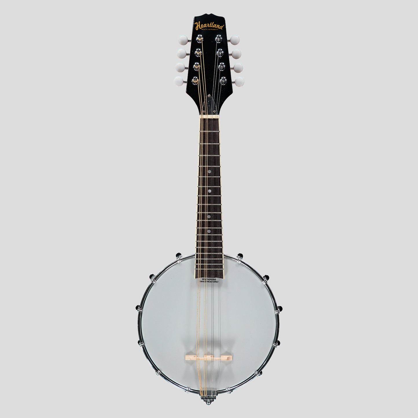 Muzikkon New Heartland Banjo Mandolino Corpo in Mogano Massiccio