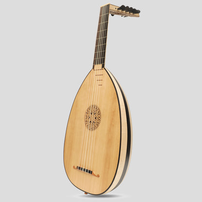 Muzikkon Renaissance Lute 6 Course Right Hand After Hieber