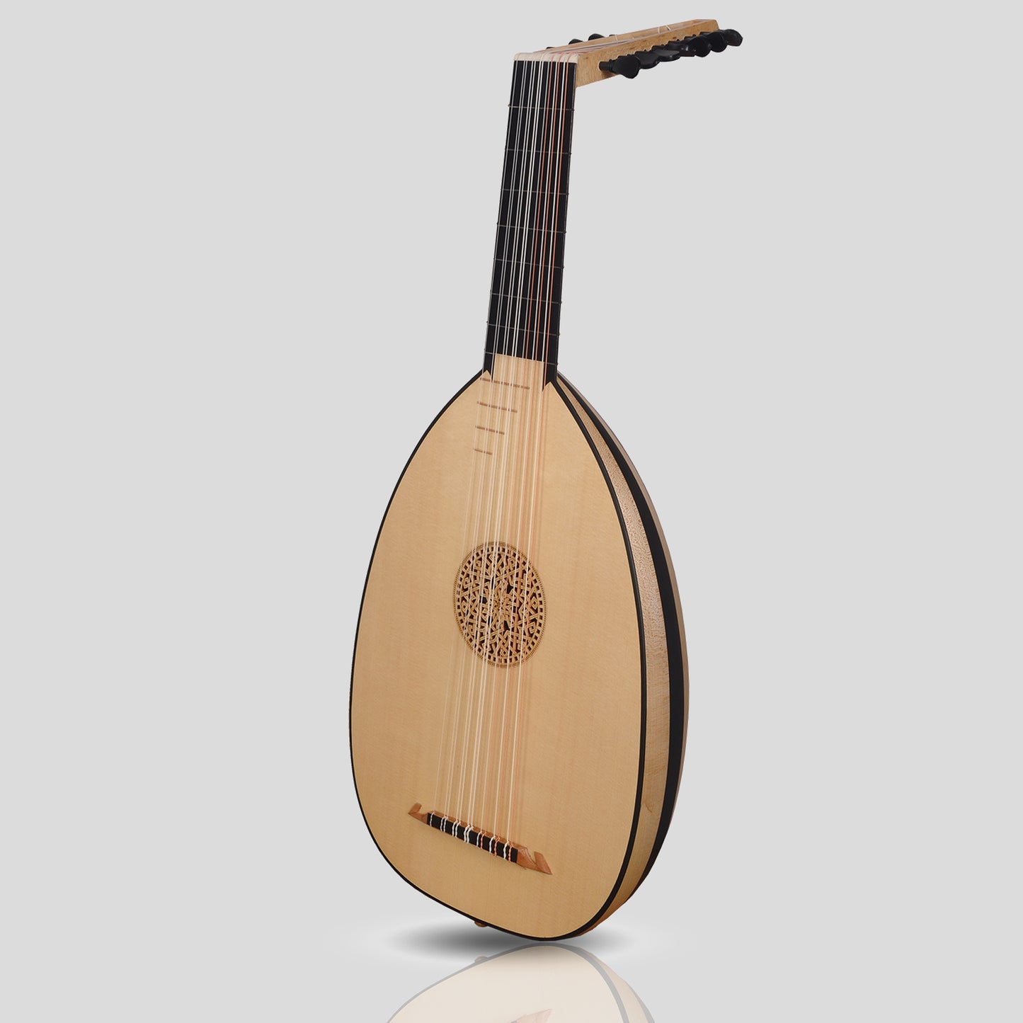 Muzikkon Renaissance Lute 7 Course Left Hand After Hieber