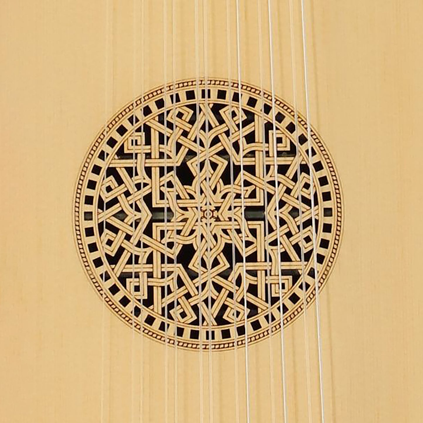 Muzikkon Renaissance Lute 7 Course Left Hand After Hieber