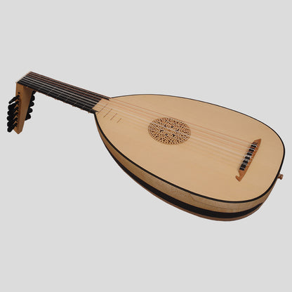 Muzikkon Renaissance Lute 7 Course Left Hand After Hieber