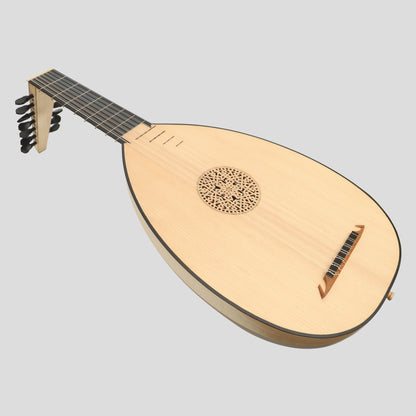 Muzikkon Renaissance Lute 7 Course Right Hand After Hieber