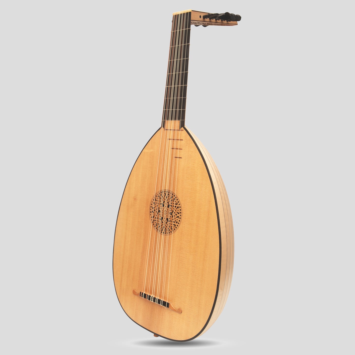 Muzikkon Renaissance Lute 6 Course Deluxe Right Hand After Hieber