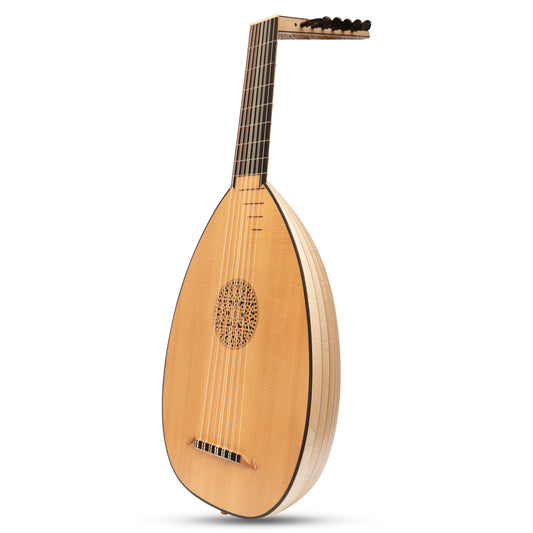 Muzikkon Renaissance Lute 7 Course Deluxe Right Hand After Hieber