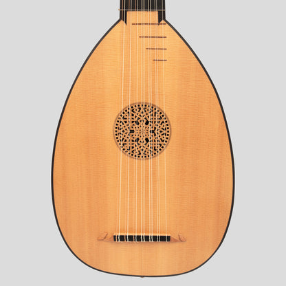 Muzikkon Renaissance Lute 7 Course Deluxe Right Hand After Hieber