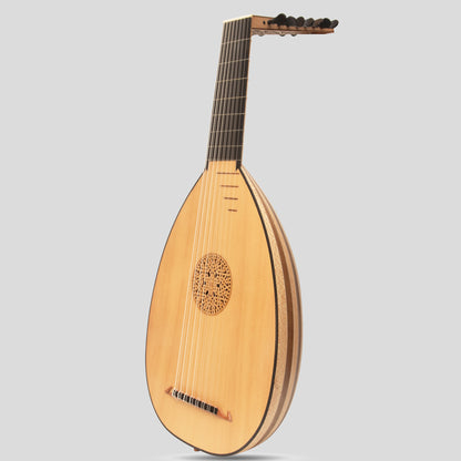 Muzikkon Renaissance Lute 8 Course Deluxe Right Hand After Hieber