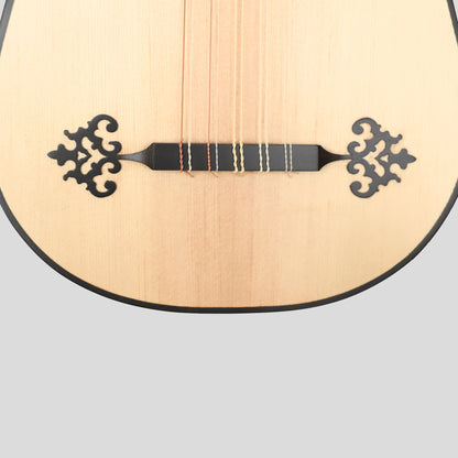 Muzikkon Sellas Barockgitarre, 5-chörige Wenge