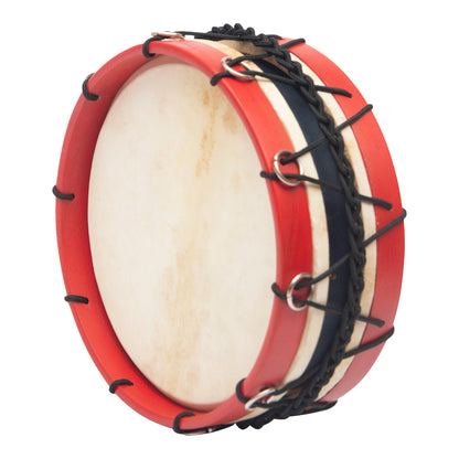 MUZIKKON TABOR DRUM 10 POLLICI ROSSO