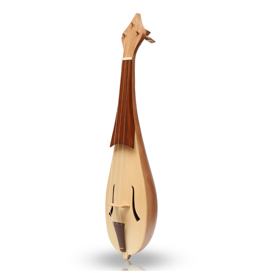 Muzikkon Tenore Rebec, 3 String Lacewood