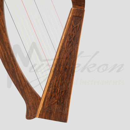 O’carolan Harp 12 String Rosewood Knotwork