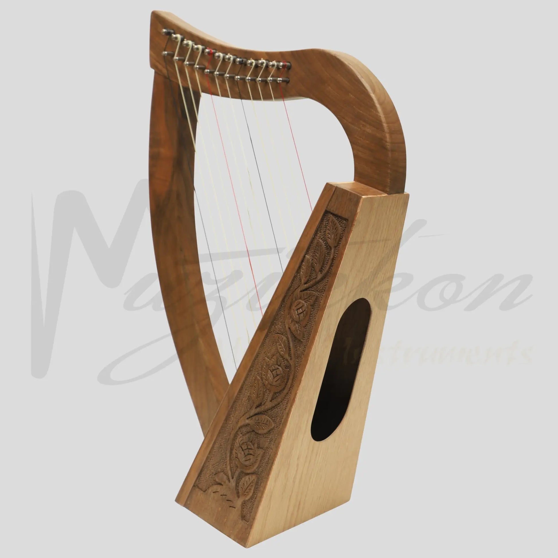 O’carolan Harp 12 Strings Walnut