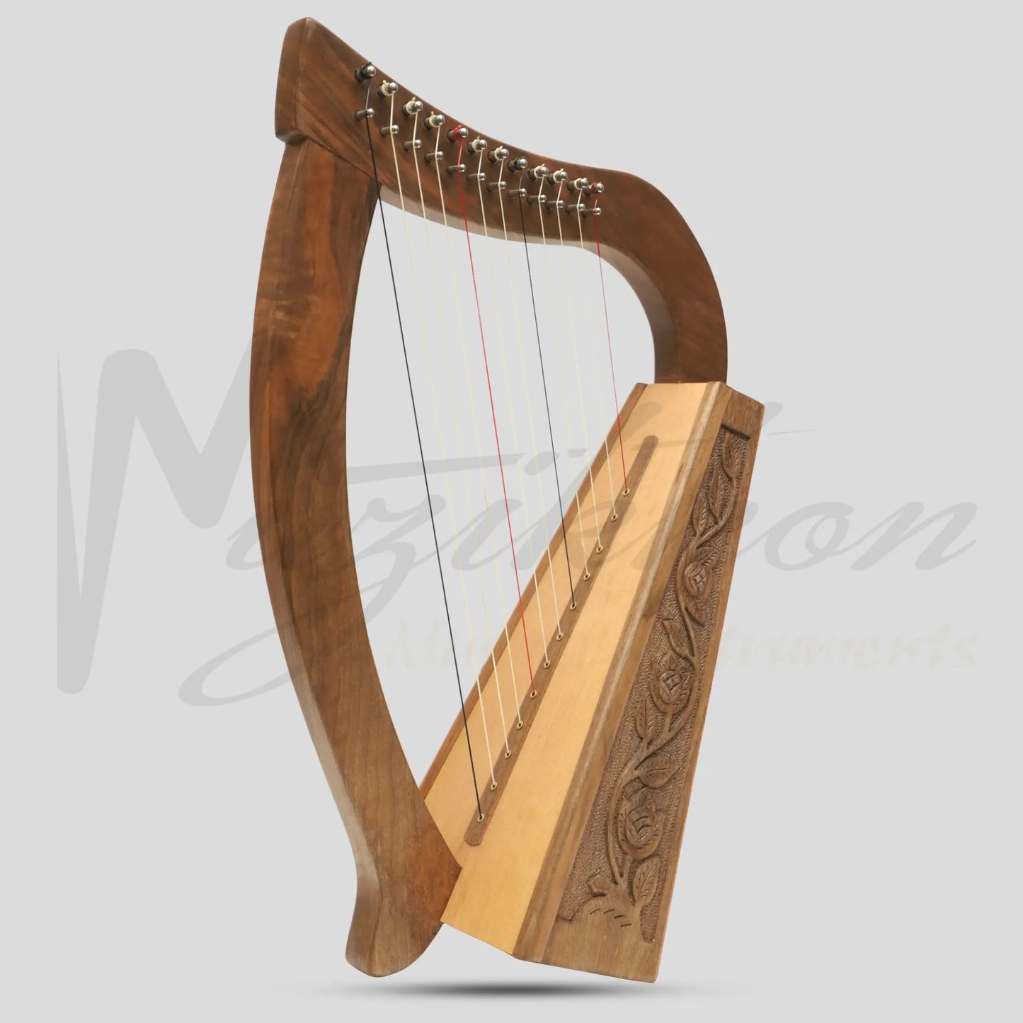 O’carolan Harp 12 Strings Walnut