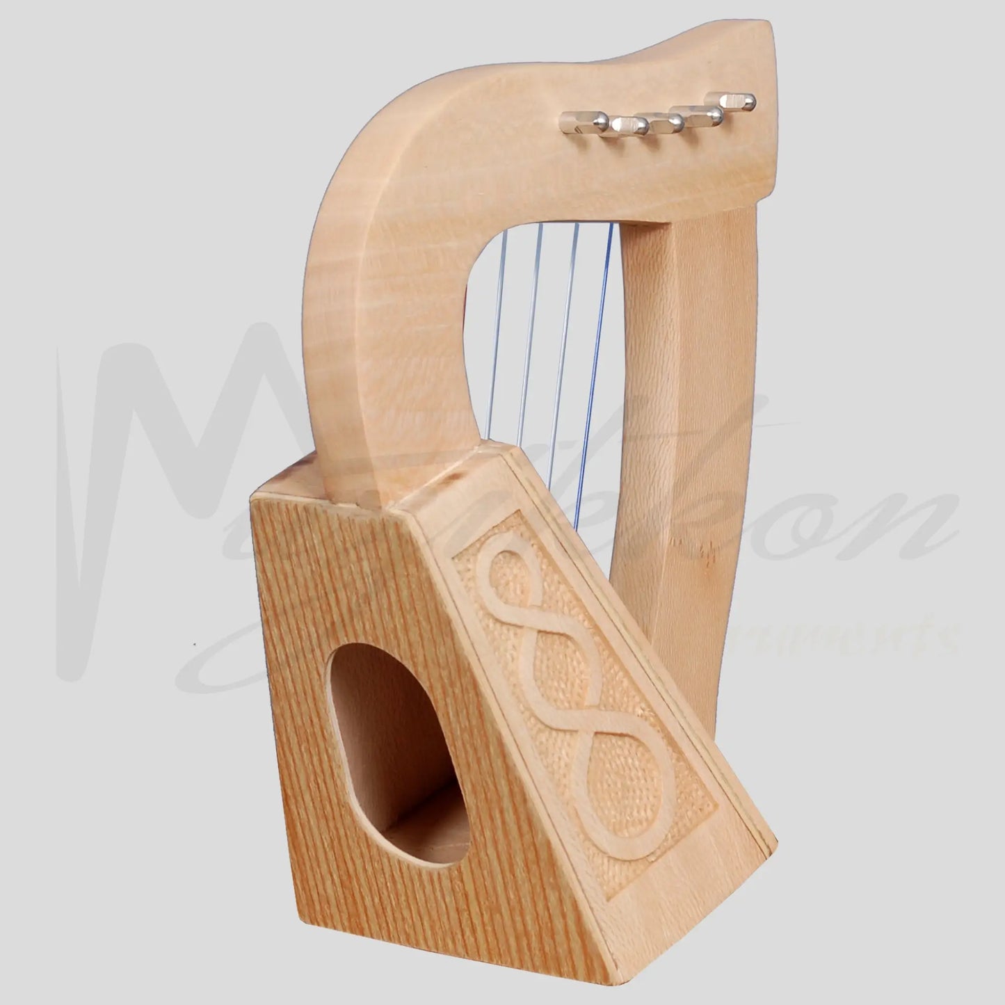 O’carolan Harp 5 String Lacewood Knotwork