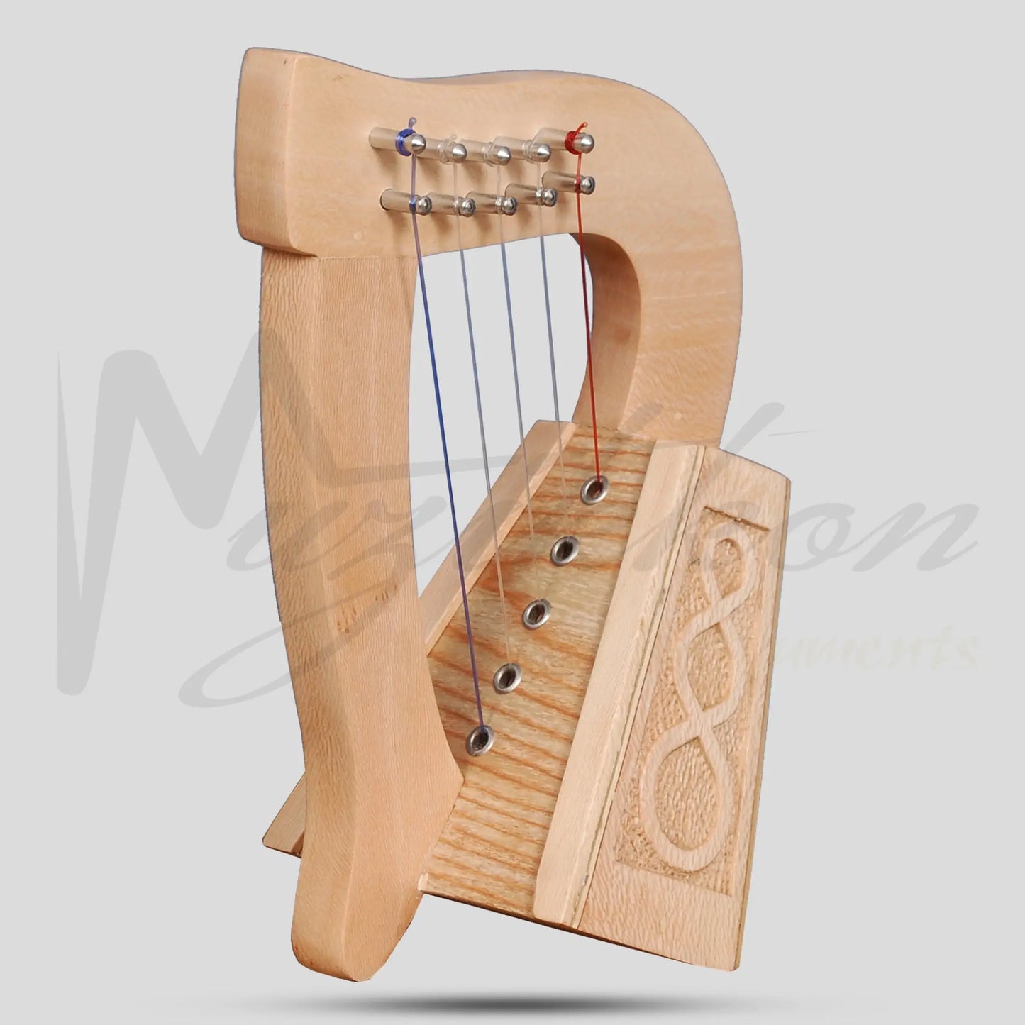 O’carolan Harp 5 String Lacewood Knotwork