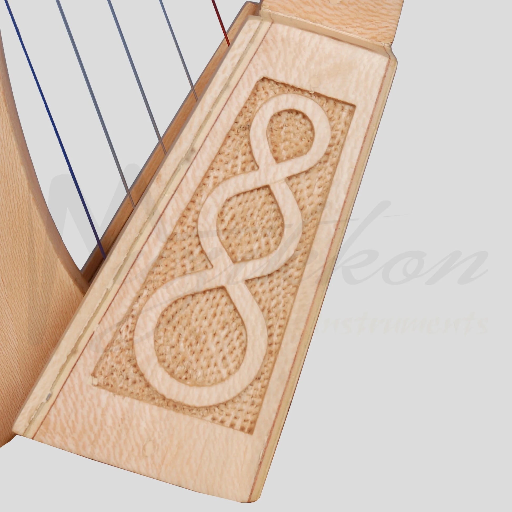 O’carolan Harp 5 String Lacewood Knotwork