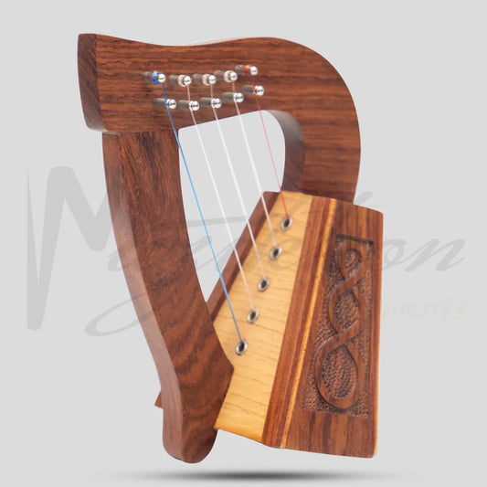 O’carolan Harp 5 String Rosewood Knotwork