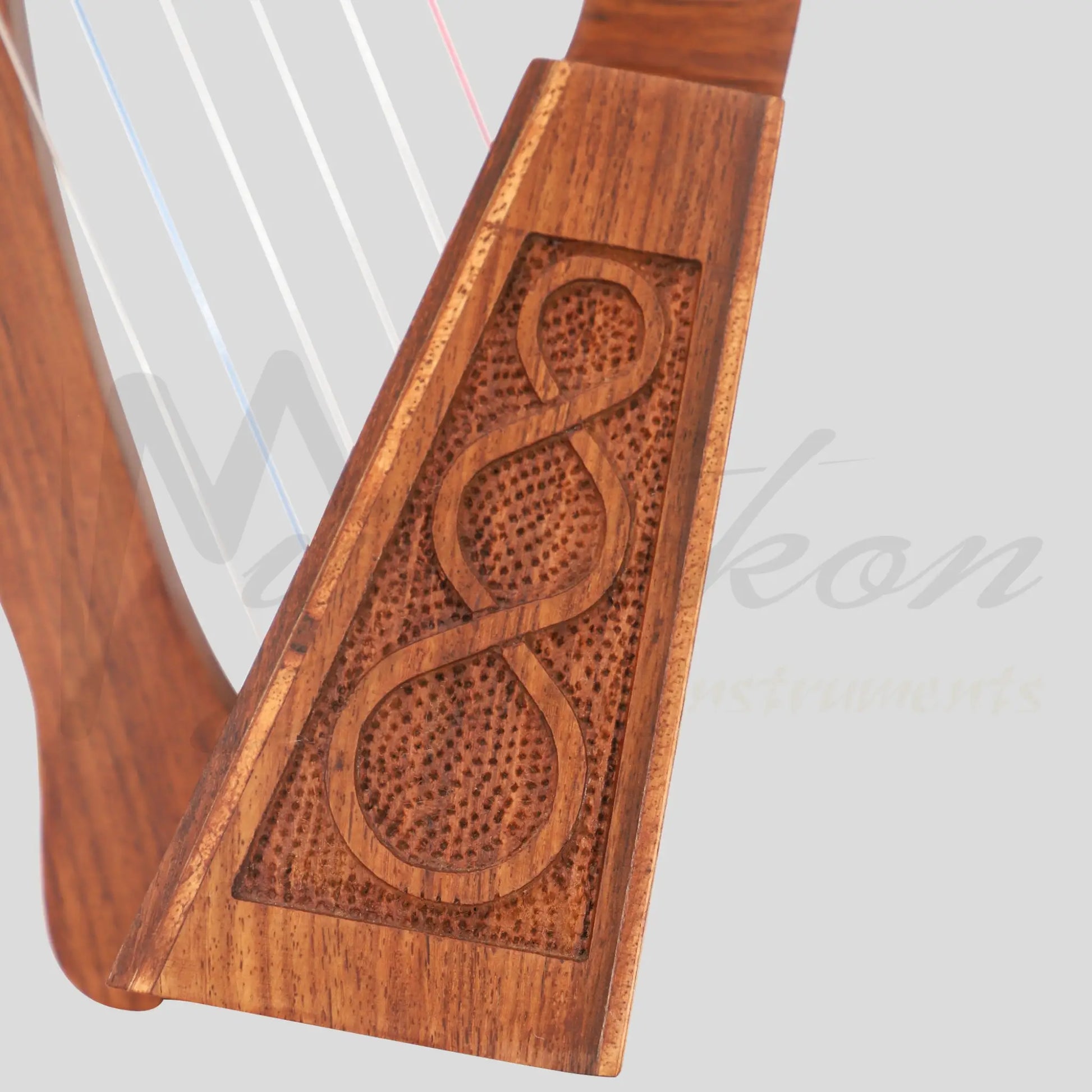 O’carolan Harp 6 String Rosewood Knotwork