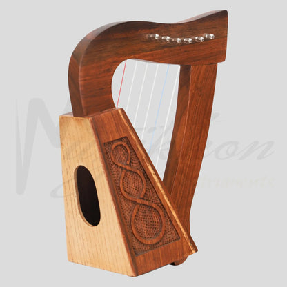 O’carolan Harp 6 String Rosewood Knotwork