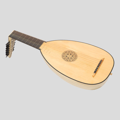 Muzikkon Renaissance Lute Deluxe, Acero sinistro a 8 portate