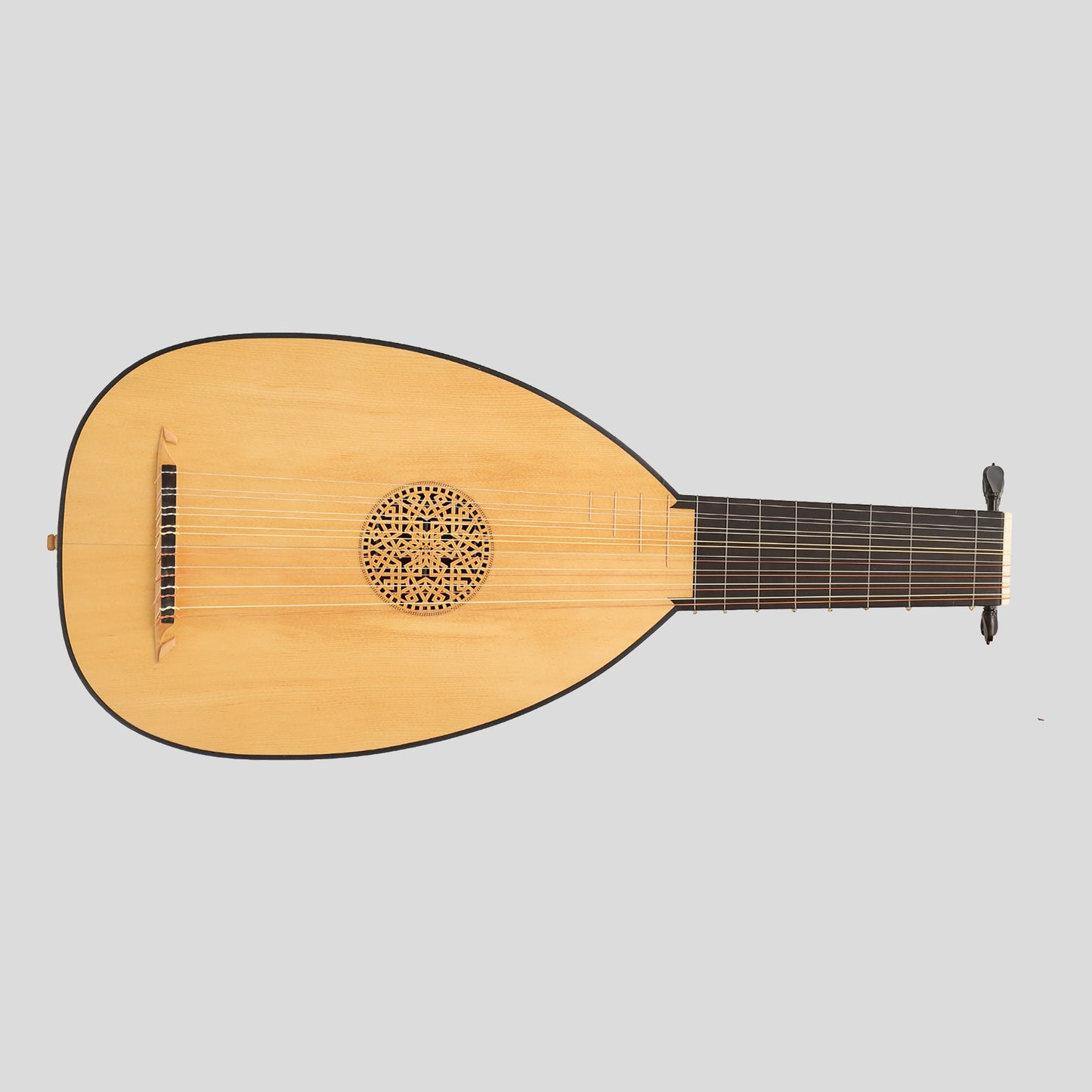 Muzikkon Renaissance Lute Deluxe, Acero sinistro a 8 portate