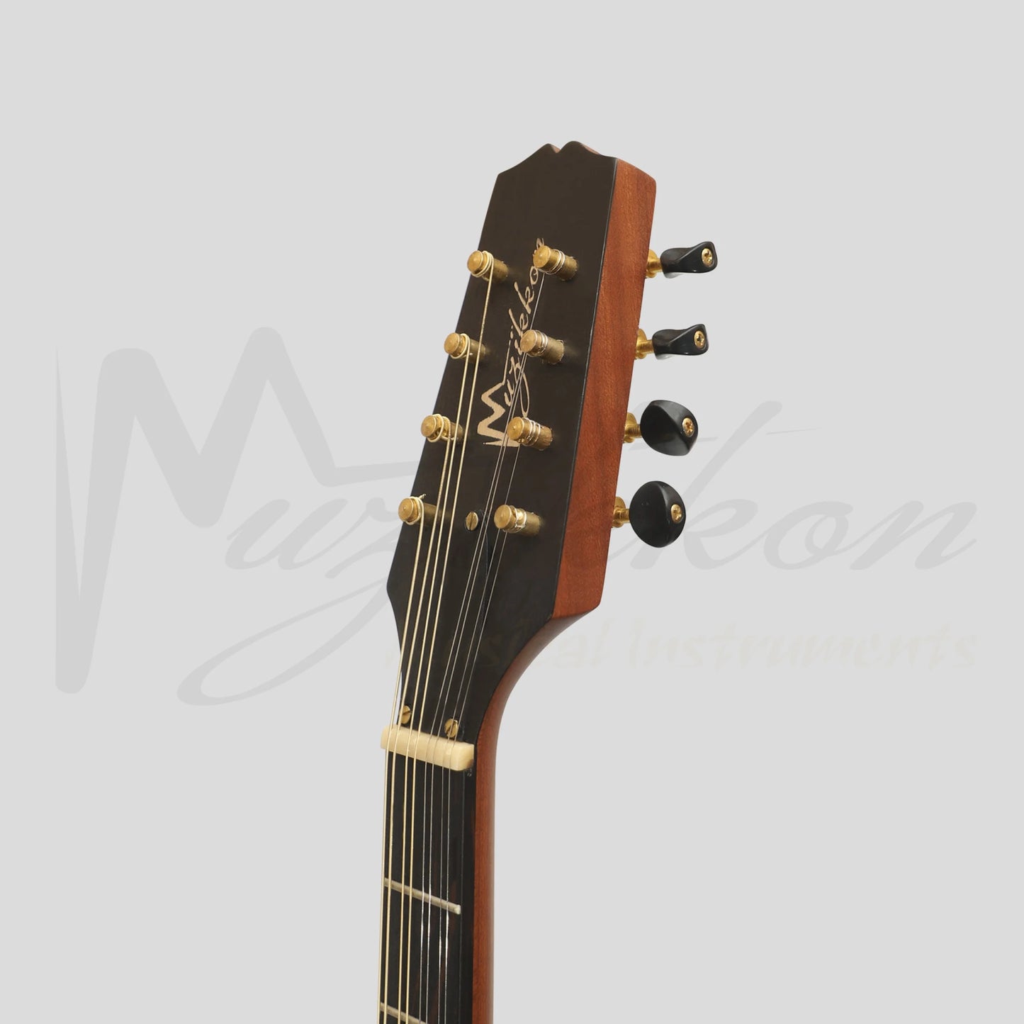 Traditional Irish Bouzouki 8 String Mahogany With Eq
