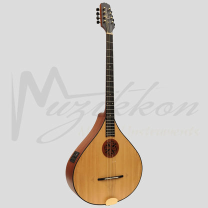 Traditional Irish Bouzouki 8 String Mahogany With Eq