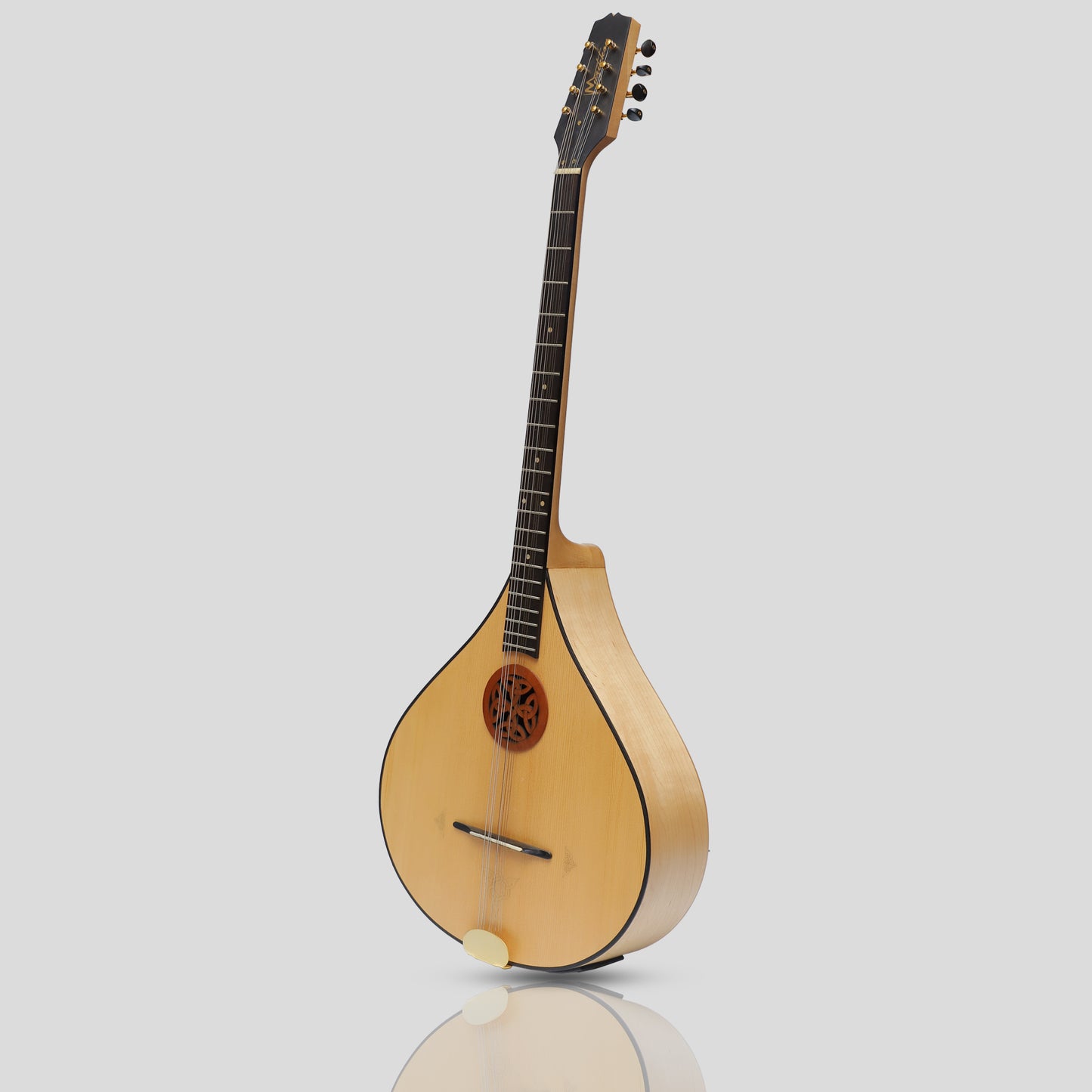 Traditioneller irischer Bouzouki, 8-saiter Ahorn mit EQ