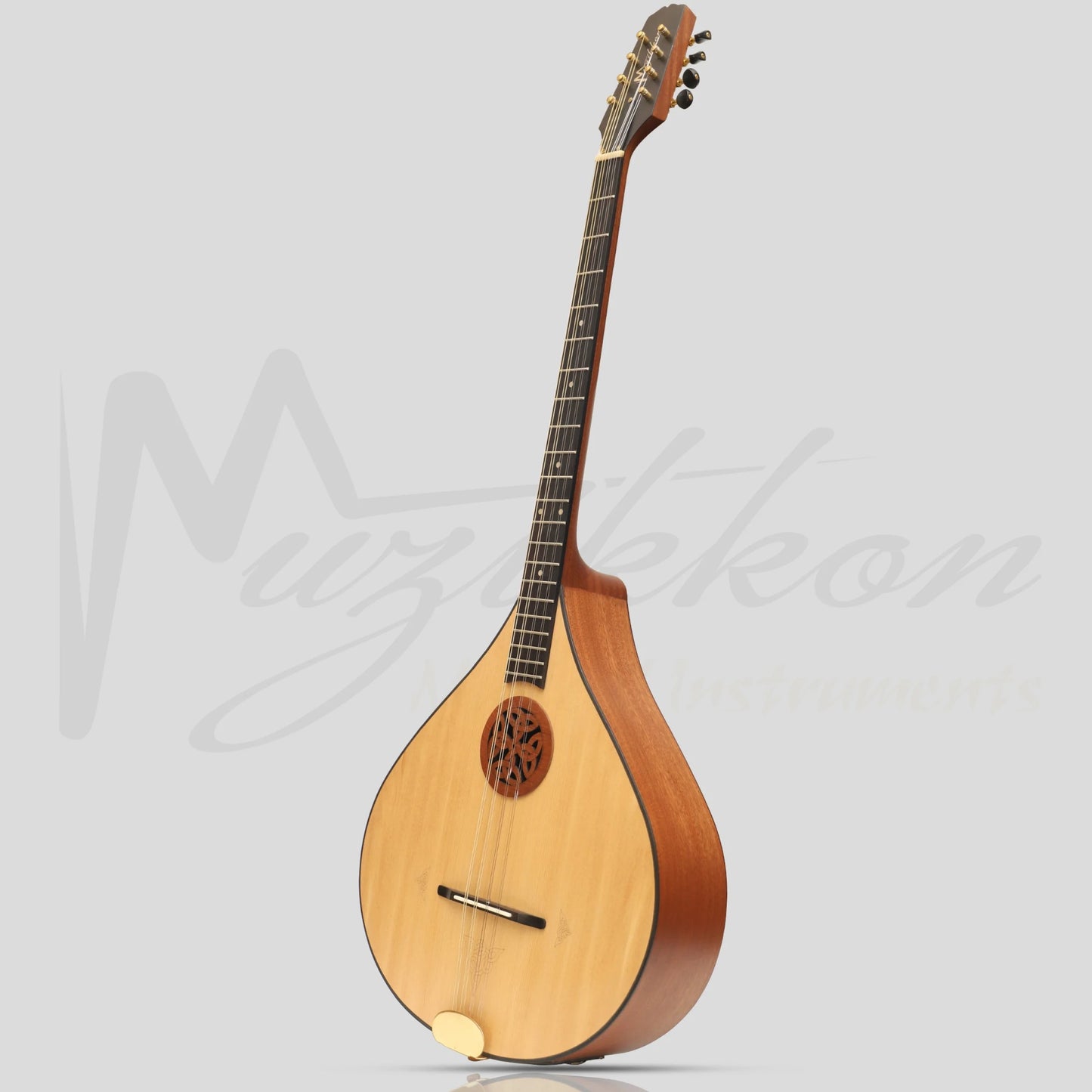 Traditional Irish Bouzouki 8 String Mahogany With Eq